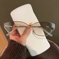 Cat-Eye Metal Sunglasses_BDHL8374
