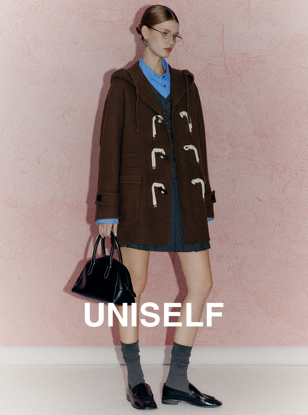 Simple Design Duffle Coat_BDHL7973