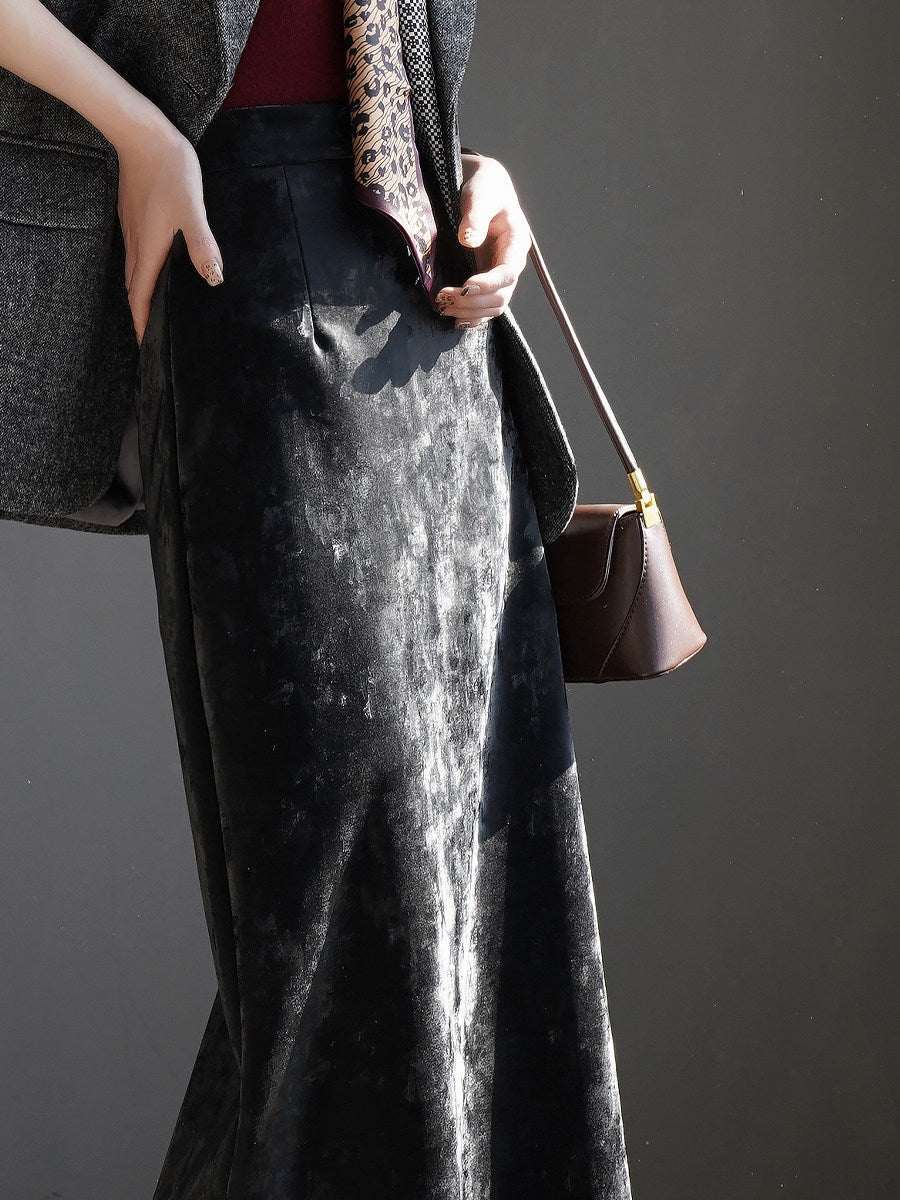 斑駁直筒裙_BDHL8064