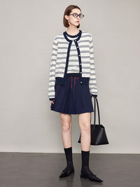 Striped Vest Or Cardigan_BDHL6612