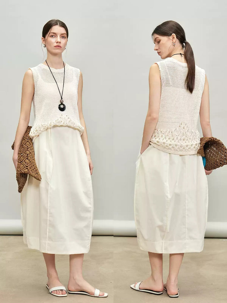 3D Shape Bud Skirt_BDHL7332