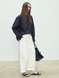 Loose-Fitting Silhouette Wide Pants_BDHL7081