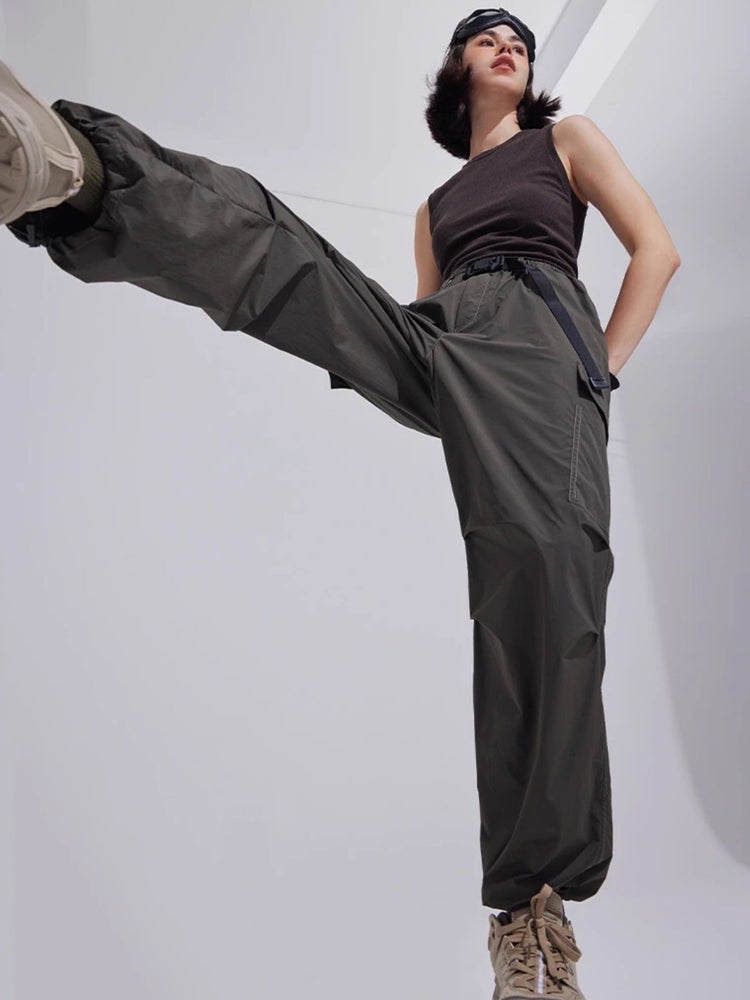 High Waist Loose Cargo Pants_BDHL6307