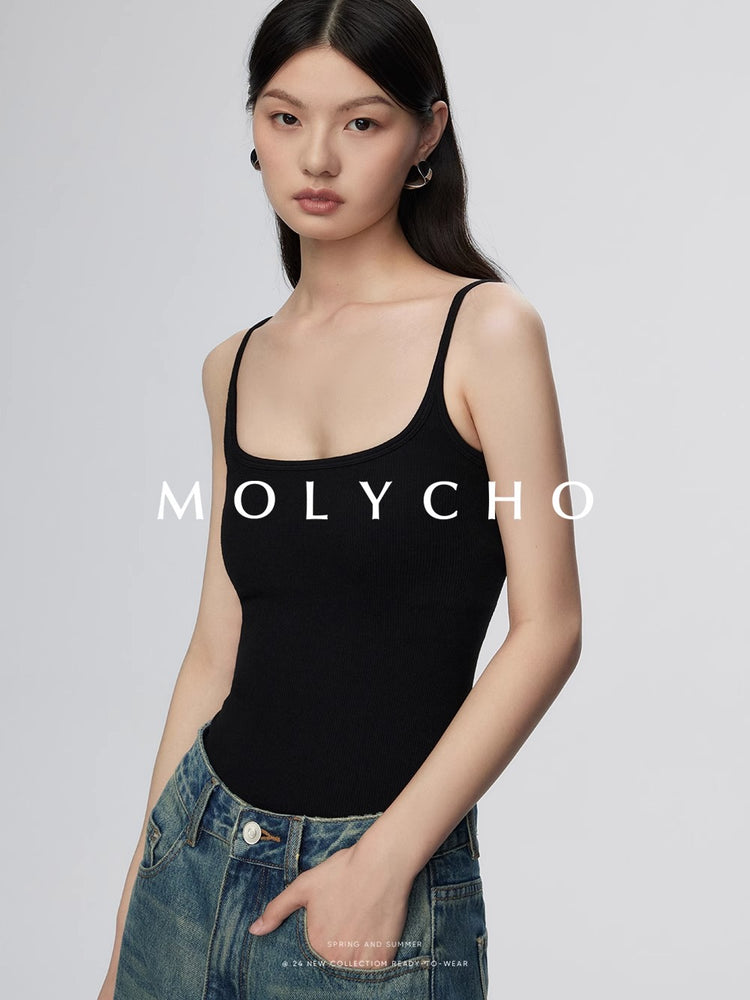 Slim-Fit Simple Camisole_BDHL7411