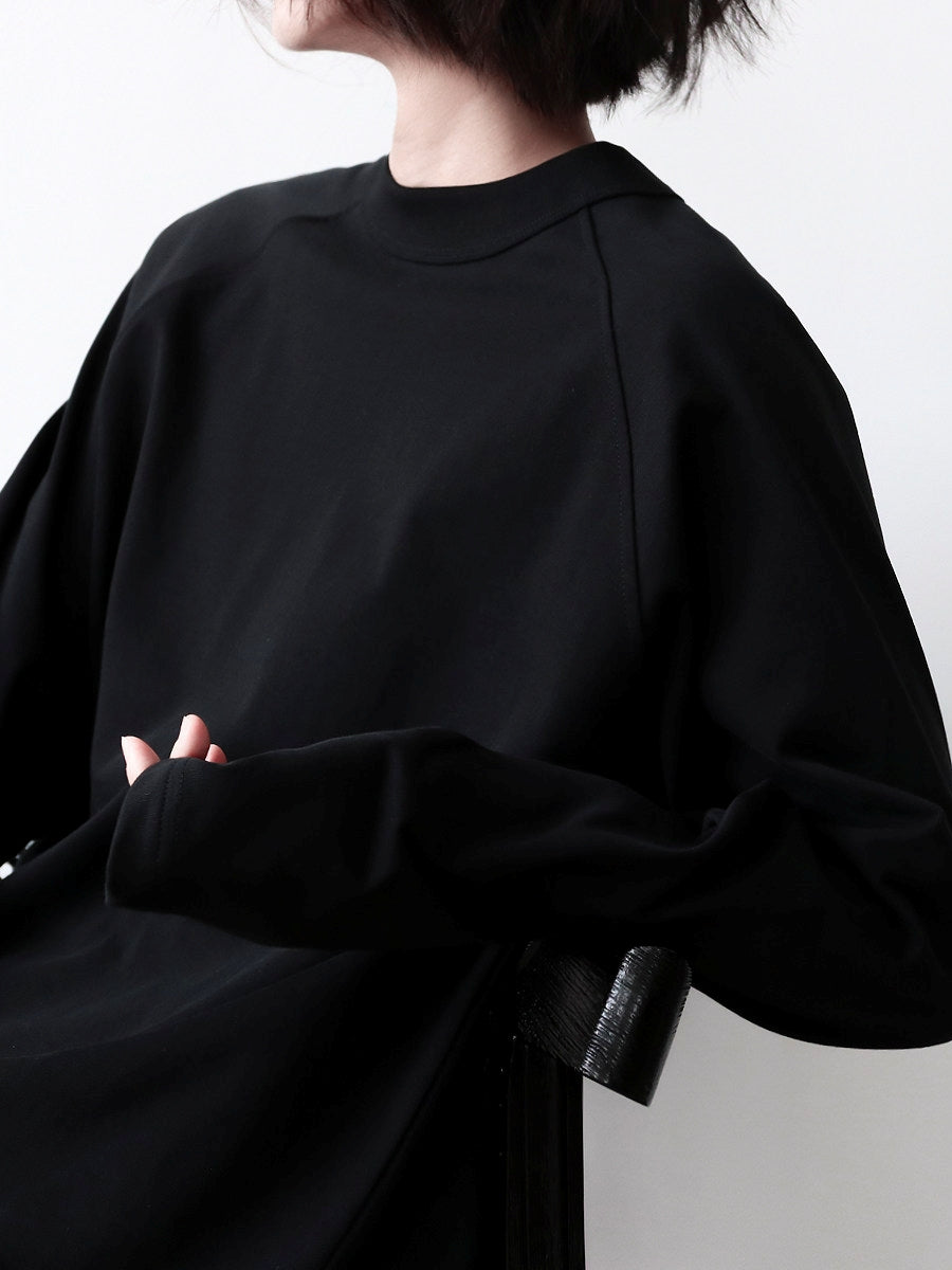 Raglan Sleeve Round Neck Tops_BDHL8103