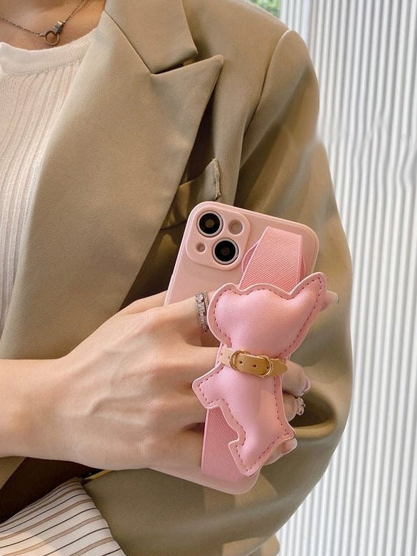 Bulldog Charm Included for iPhone Case_BDHL7856