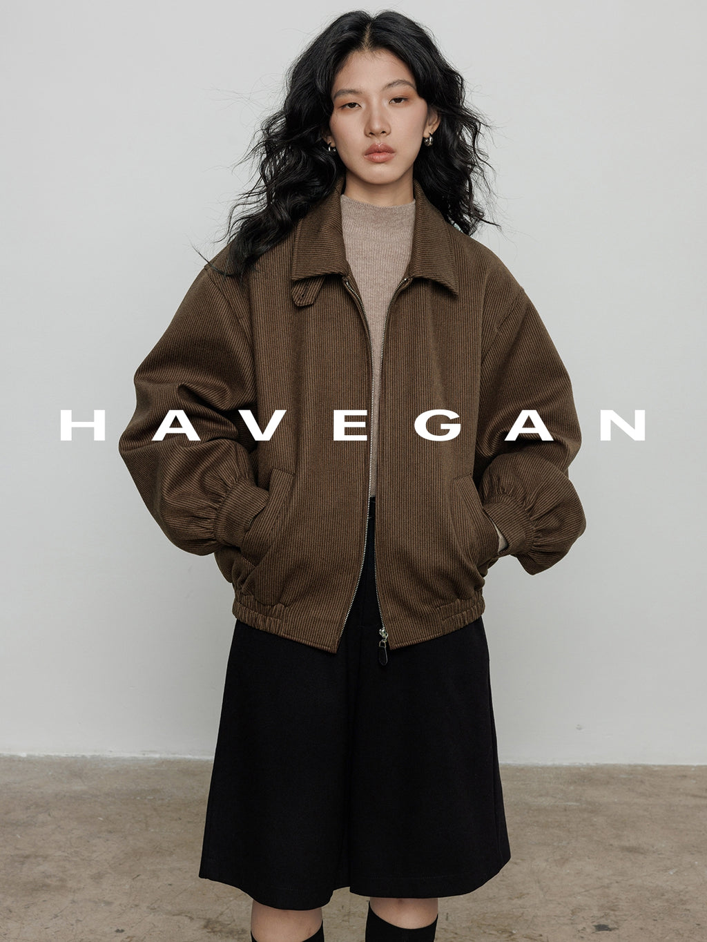 翻領長袖夾克_BDHL7886