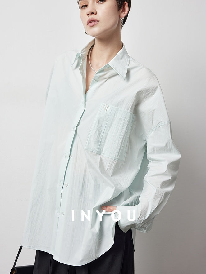 Thin Loose Silhouette Shirts_BDHL6357