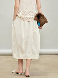3D Shape Bud Skirt_BDHL7332