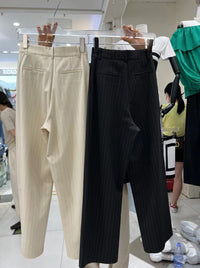 Vertically Striped Wide-Leg Pants_BDHL6201