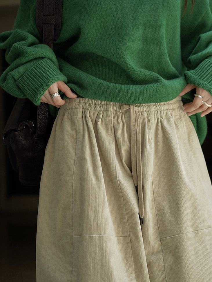 Corduroy Wide-Leg Pants_BDHL7772