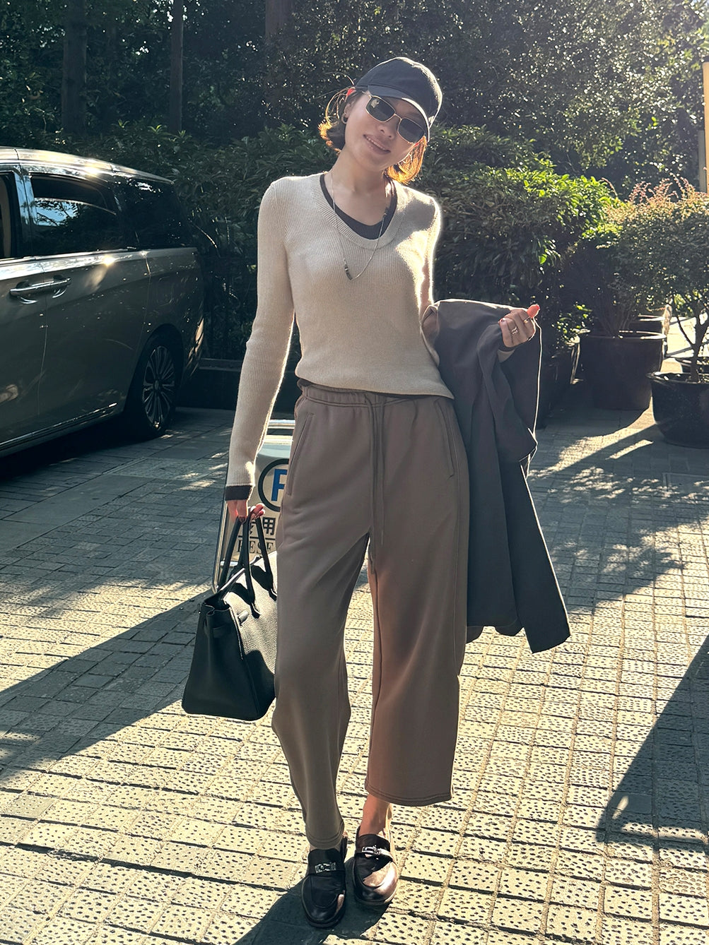 Fake two-Piece Style Slim Knit_BDHL7840