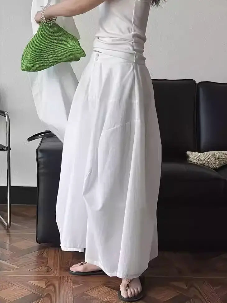 High-Waisted Long Skirt_BDHL7378