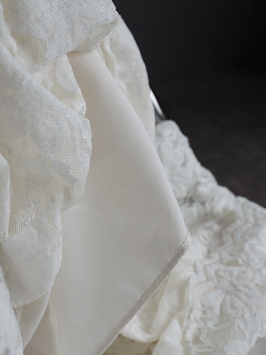 Embroidered Lace Skirt_BDHL8162