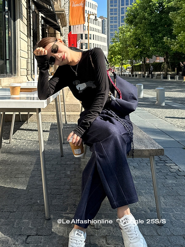 Drawstring Pants Or Cropped Pants_BDHL7733