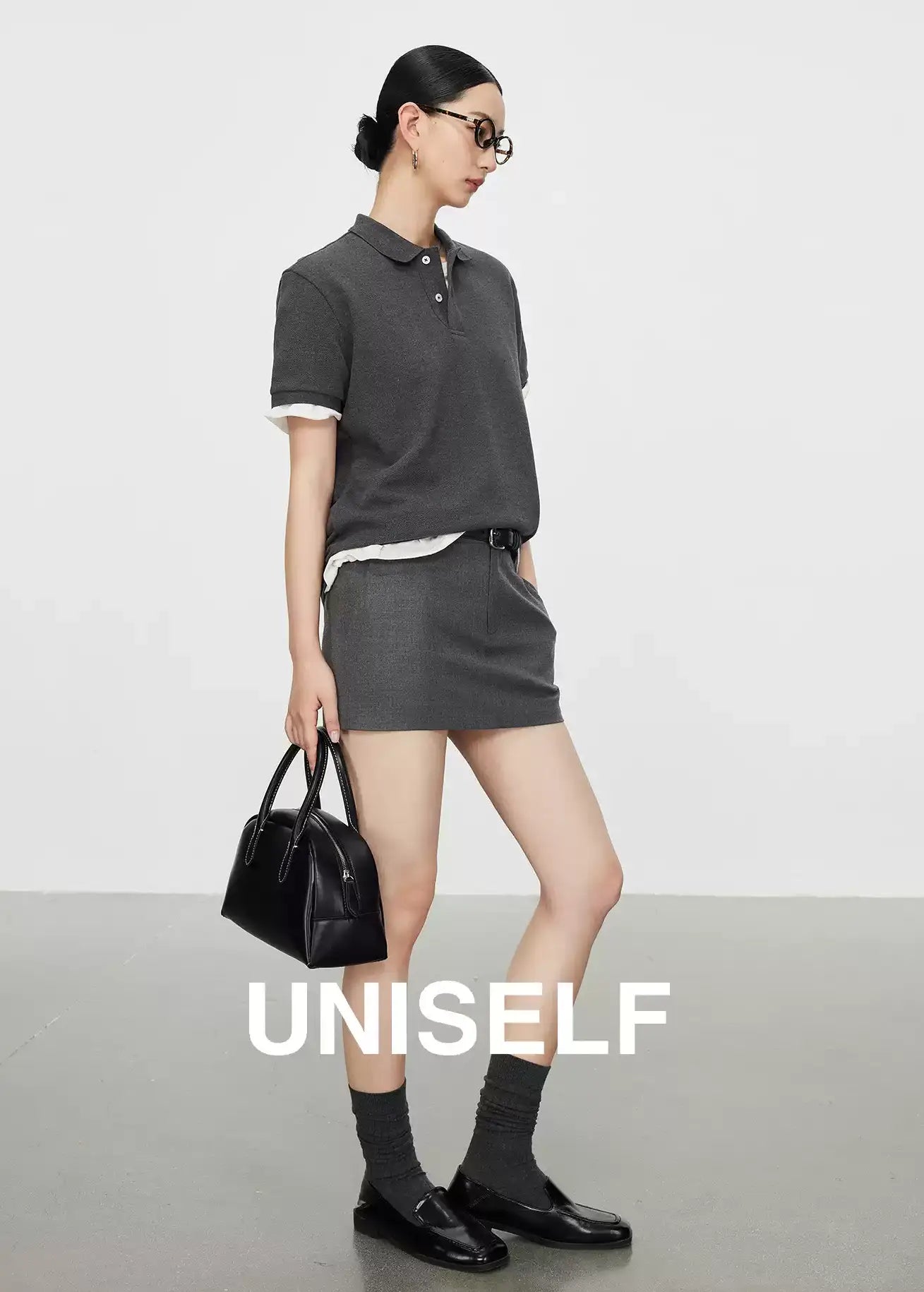 Simple Design Polo Shirt_BDHL7590