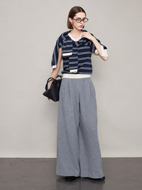 Striped Vest Or Cardigan_BDHL6612