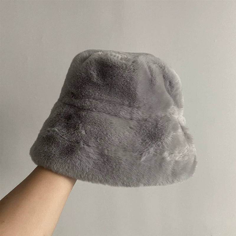 Winter thickened furry hat_BDHL5351