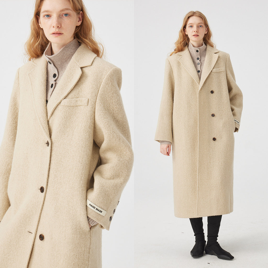 Classic Lapel Long Coat_BDHL8115