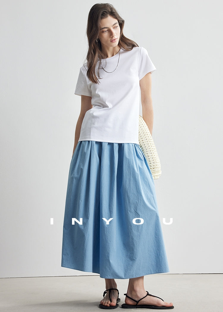 Straight Shoulder T-Shirt_BDHL7179