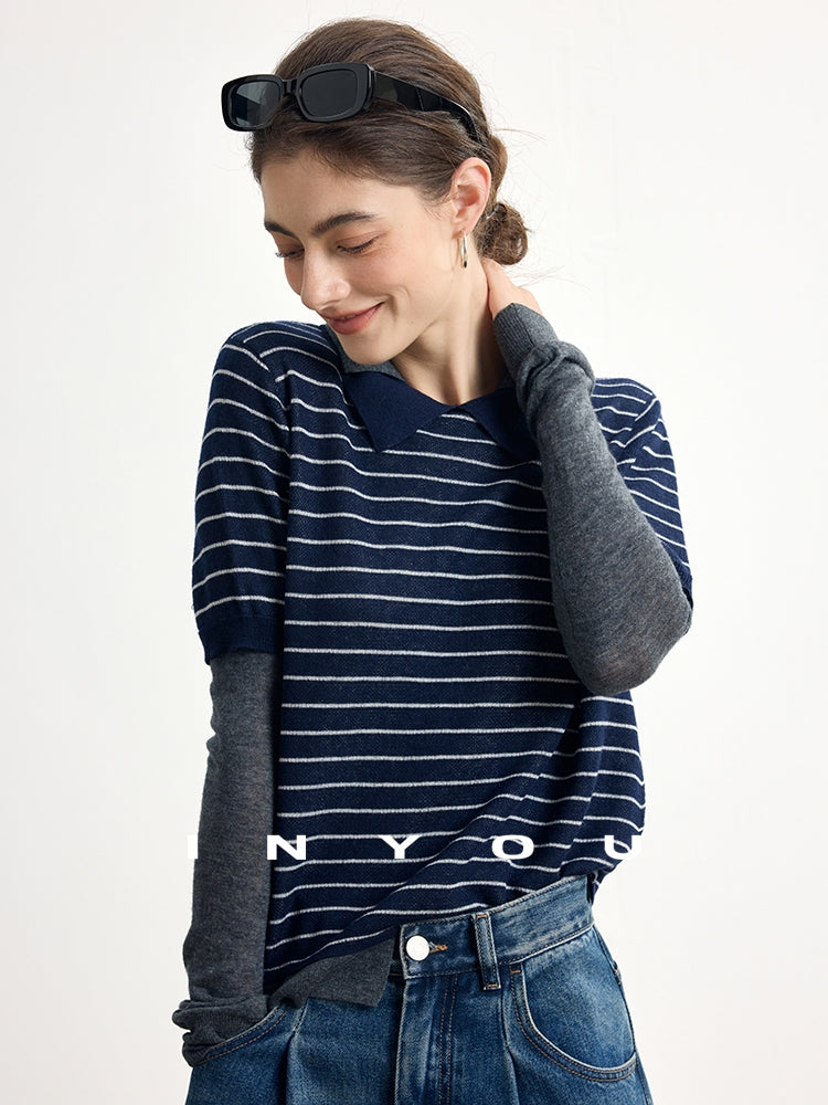 Two-Piece Style Knit Tops_BDHL7748
