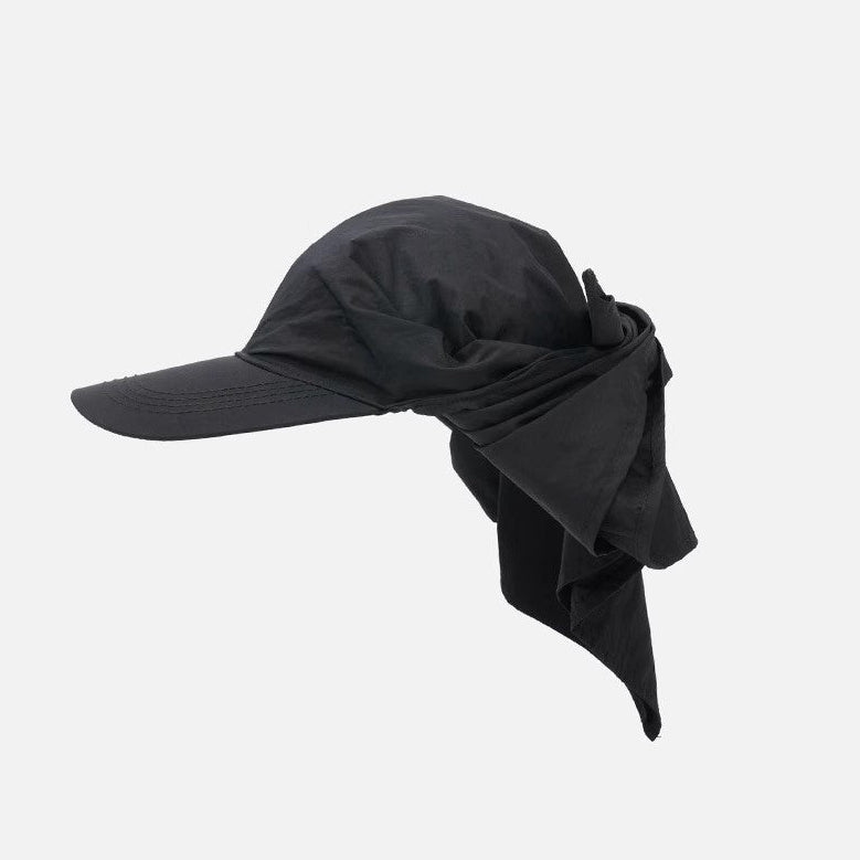 Sunshade Tie-Back Bandana Cap_BDHL8366