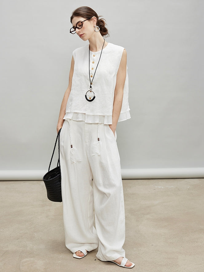 Fake Two-Piece Short Vest_BDHL7189