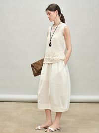 3D Shape Bud Skirt_BDHL7332