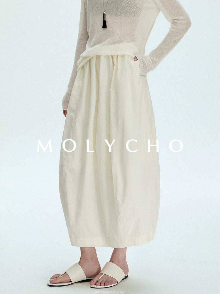 Flower Bad Long Skirt_BDHL7386