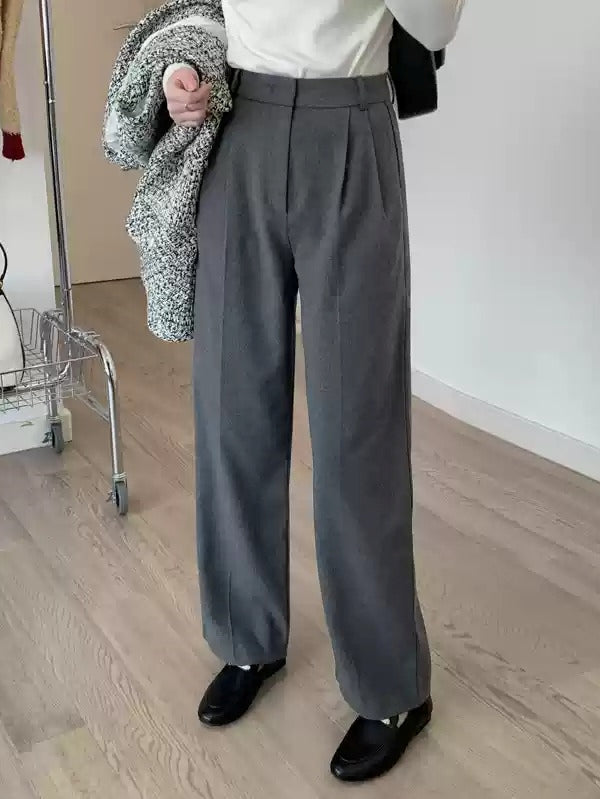 Straight Pants Or Straight Raised Pants_BDHL6775