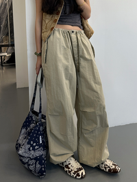 Drawstring Wide-Leg Pants_BDHL7274