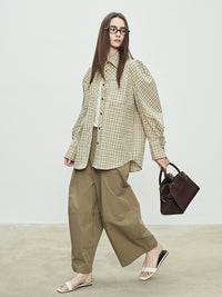 Loose-Fitting Silhouette Wide Pants_BDHL7081