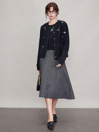 Vertical Cut A-Line Umbrella Skirt_BDHL6689