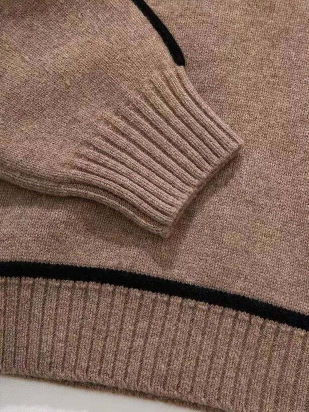 High-Neck Ribbed Knit Tops_BDHL8034