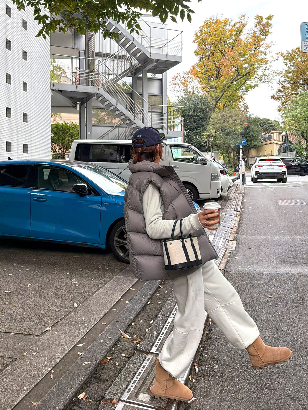 立領羽絨背心外套_BDHL8052