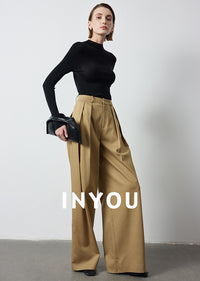 Draped Pressed Wide-Leg Pants_BDHL6392