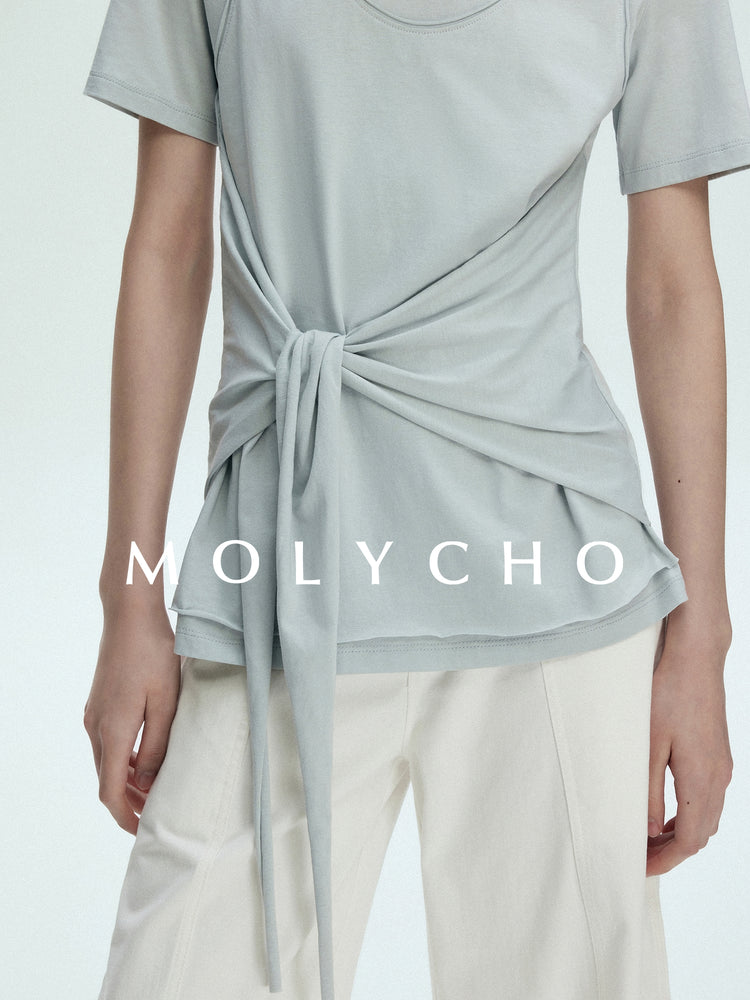 Two-Piece Short-Sleeved T-Shirt_BDHL7387