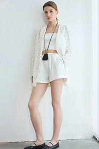 A-Line Slim Wide Shorts_BDHL6146