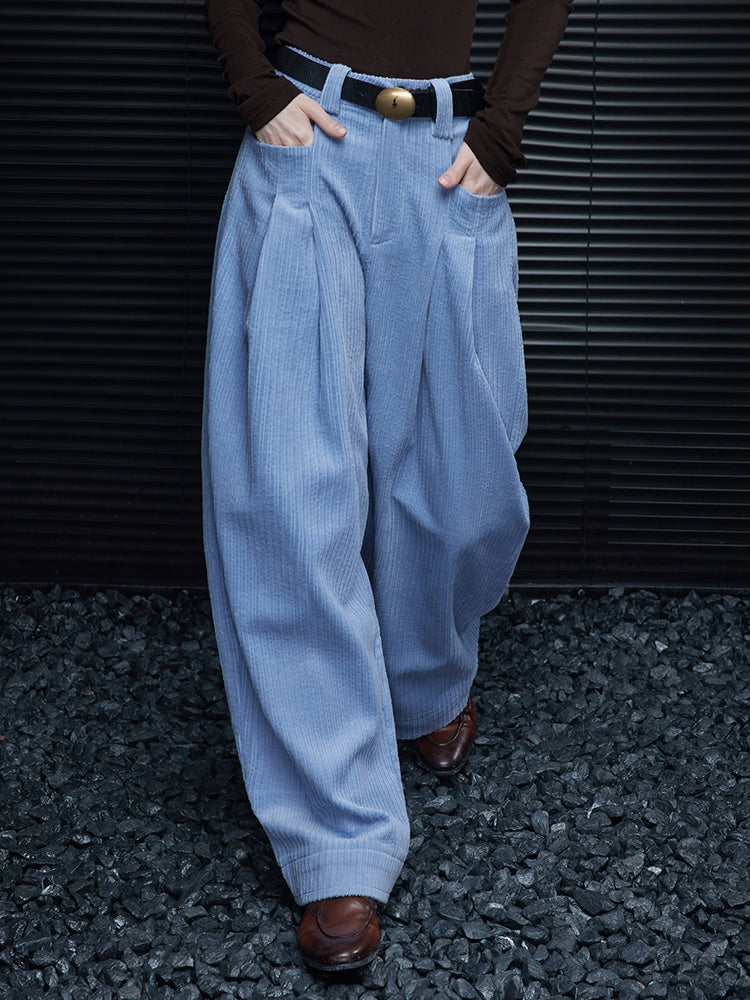 Corduroy Wide-Leg Pants_BDHL7877