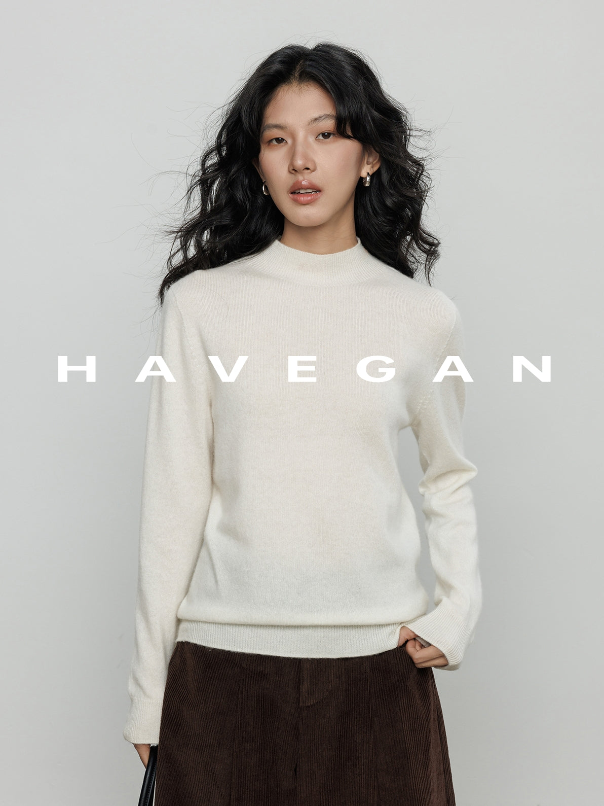 半高領針織上衣_BDHL7885