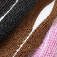 Random Striped V-Neck Cardigan_BDHL7010