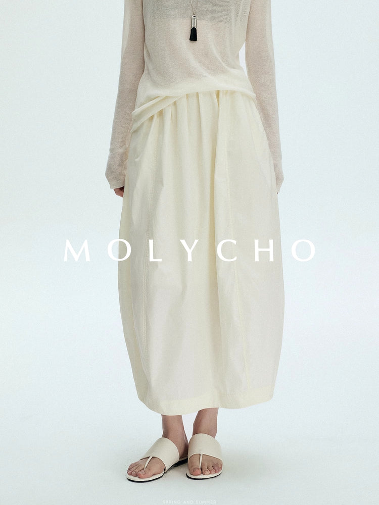 Flower Bad Long Skirt_BDHL7386