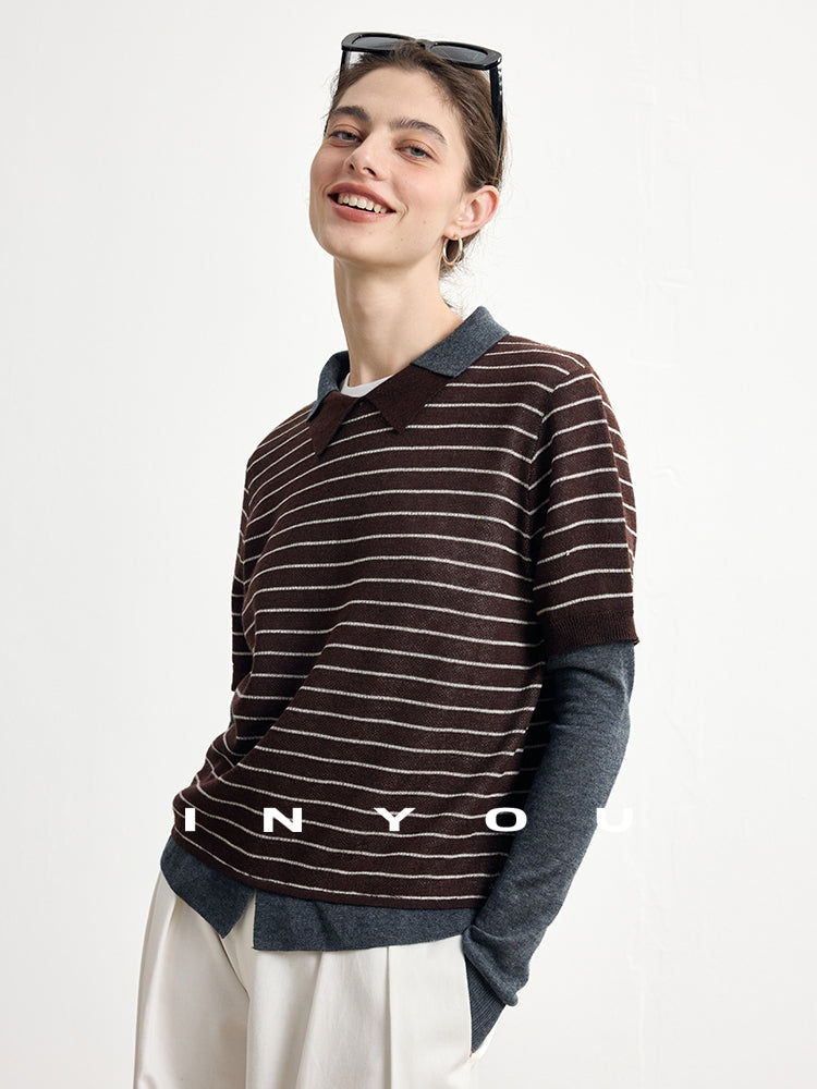 Two-Piece Style Knit Tops_BDHL7748