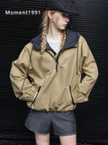 Layered Hood Check Panel Jacket_BDHL8415