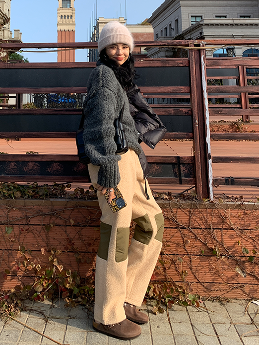 Half Turtleneck Loose Thick Knit_BDHL6732