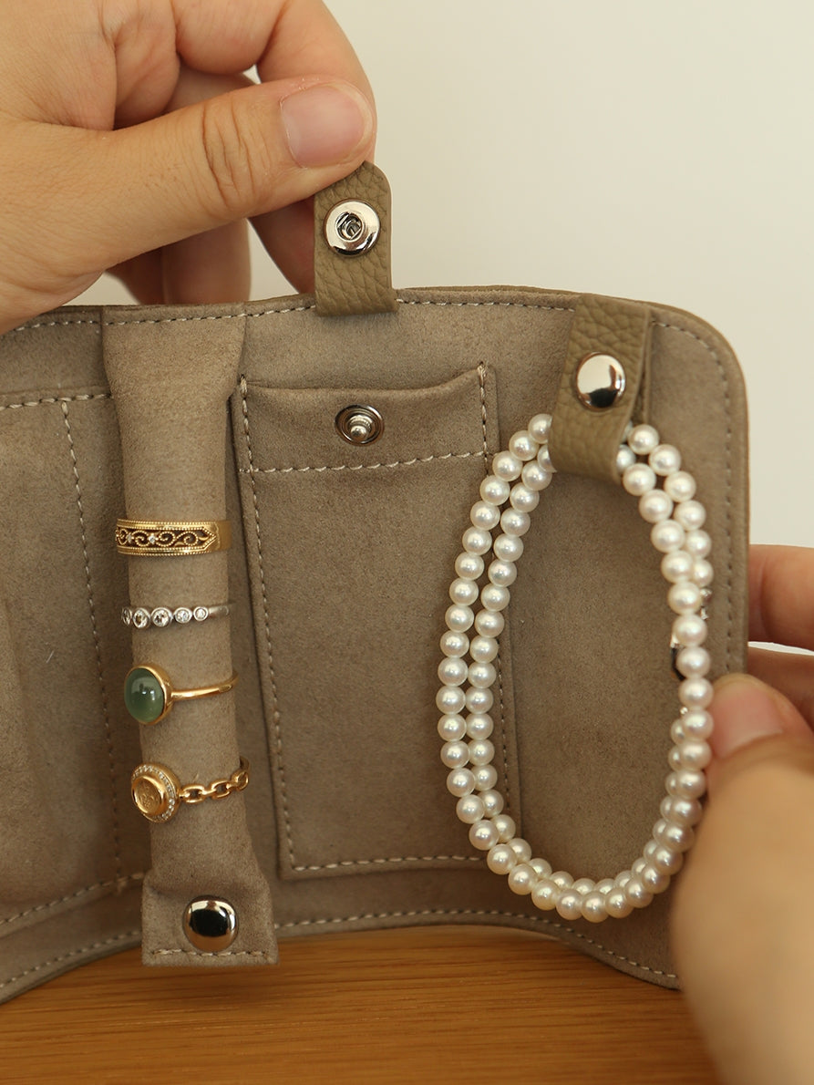 Leather Jewellery Portable Case_BDHL6810