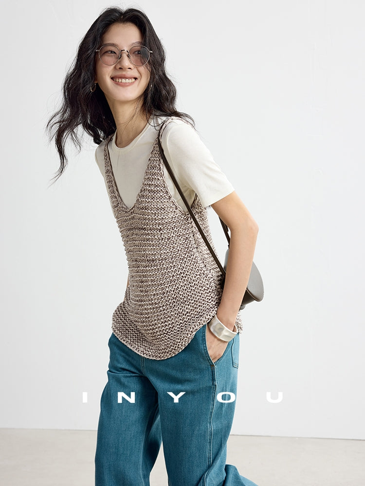 Layered Hollow Suspender Vest_BDHL7592