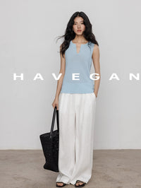 Short Vest Or Straight Pants_BDHL7382