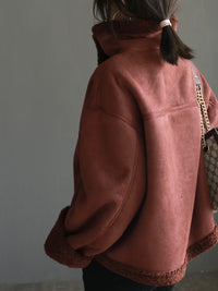 Thickened High-Neck Suede Jacket_BDHL6867