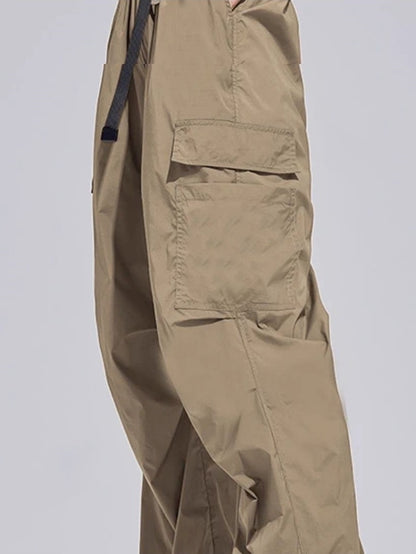 High Waist Loose Cargo Pants_BDHL6307